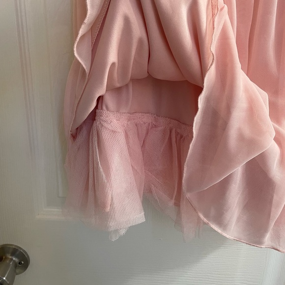 Baby Pink and Crystal Mini Dress - Picture 5 of 6